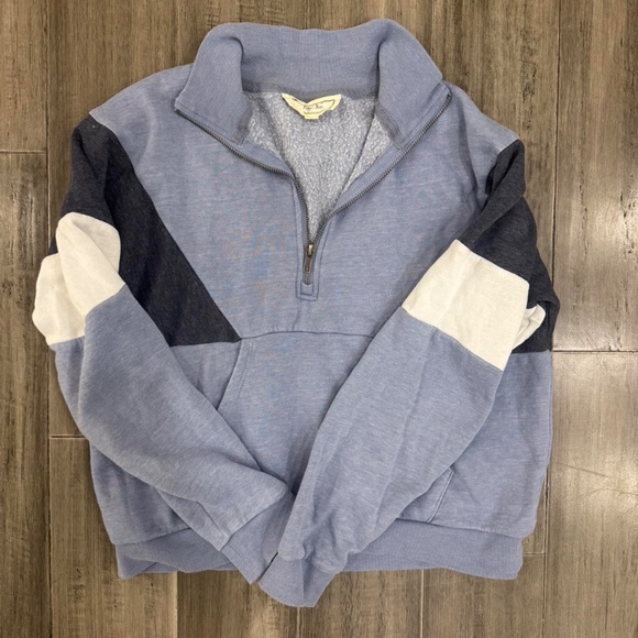 Colorblock Quarter Zip Fleece Pullover - Picture 6 of 6